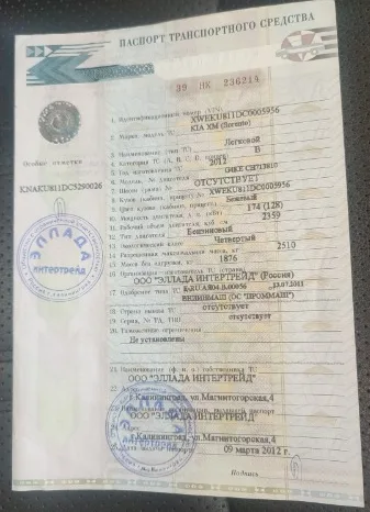 
								Kia Sorento полный									